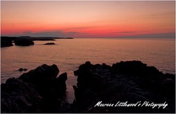 2011 November - Borders & Boundries - Rocky Boarders Sunrise At St. Louisbourg (Cape Breton Island, CB)-Edit