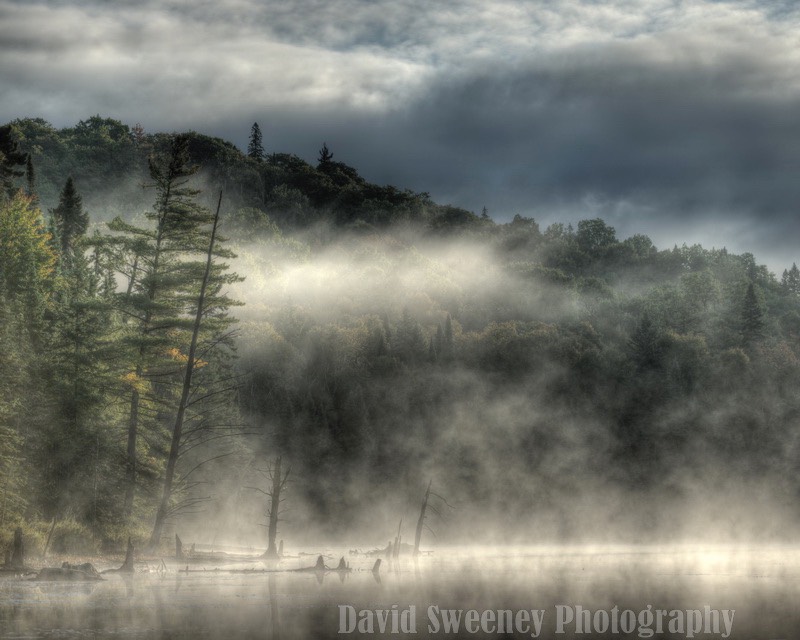 Black Pond Misty Morning September 2012